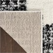 Nourison Home Pacific Shag 8' x 10' Polyester Ivory Black Area Rug