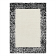 Nourison Home Pacific Shag 8' x 10' Polyester Ivory Black Area Rug