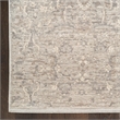 Nourison Home Outlines 9' x 12' Polyester Grey Area Rug