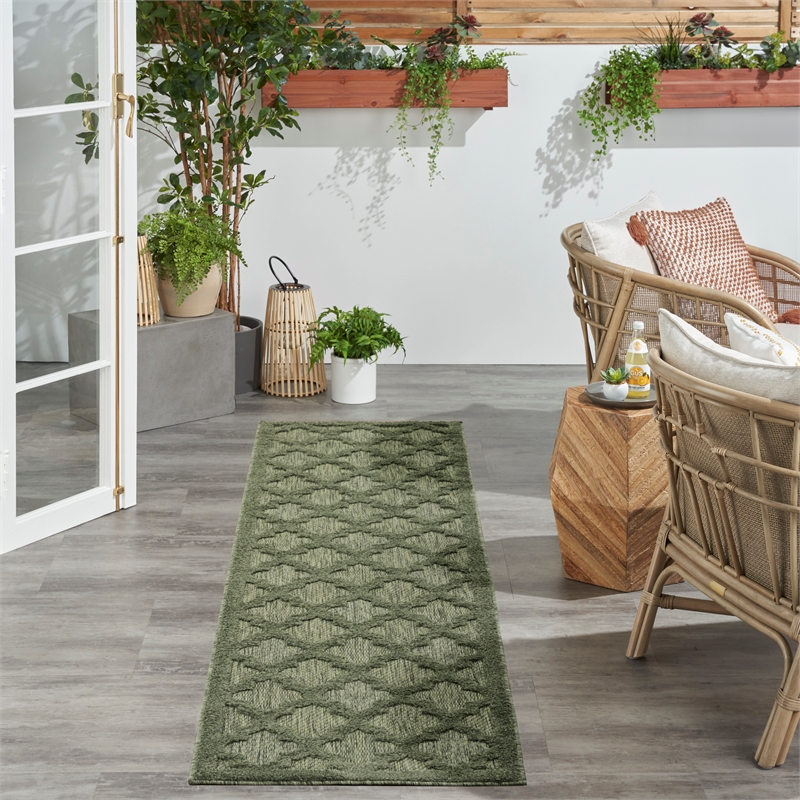 Nourison Home Harbor 5' x 8' Polyester Beige Area Rug