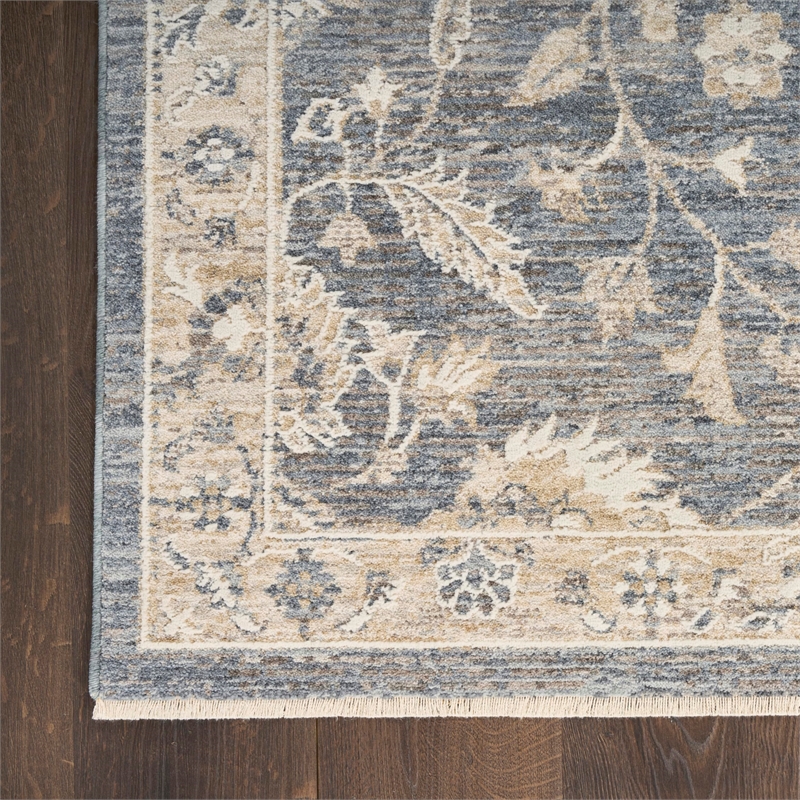 Nourison Home Harbor 5' x 8' PolyesterBlue Area Rug