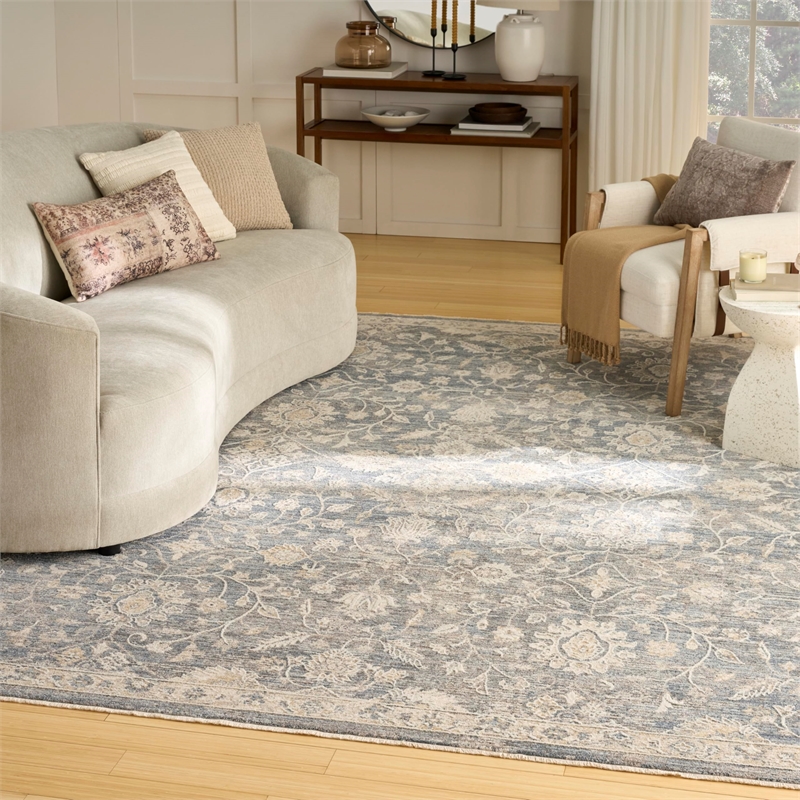 Nourison Home Harbor 5' x 8' PolyesterBlue Area Rug