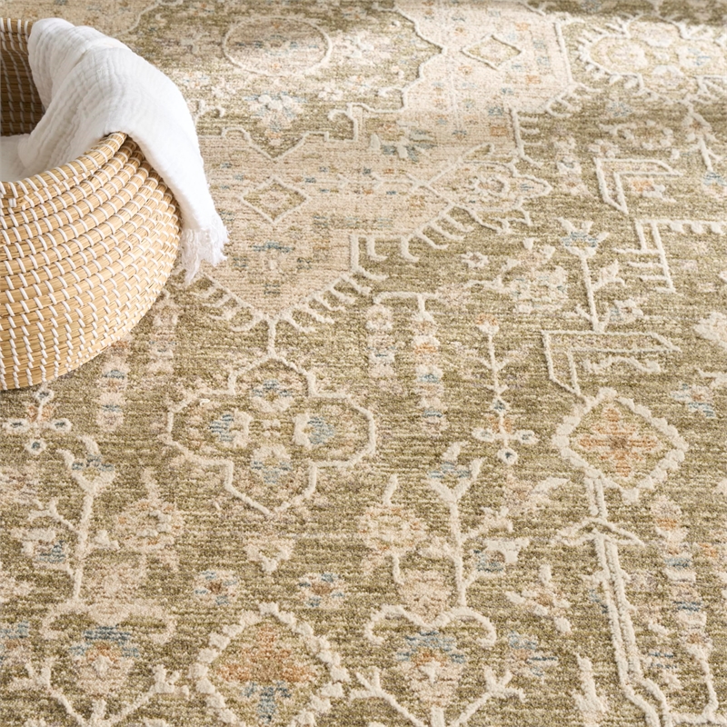 Nourison Home Harbor 5' x 8' Polyester Blue Area Rug