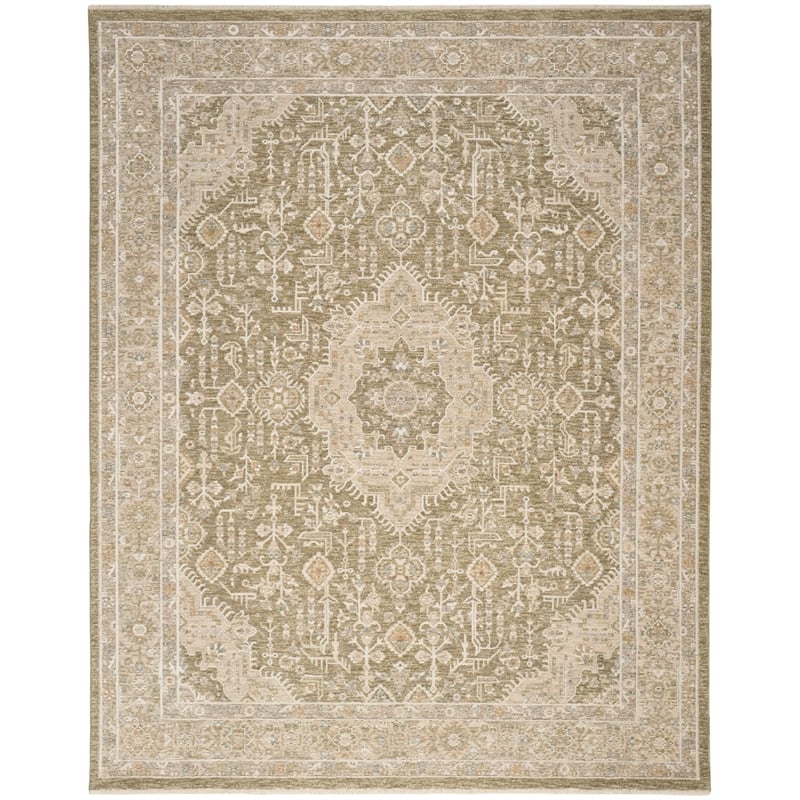 Nourison Home Harbor 8' x 10' Polyester Green Area Rug