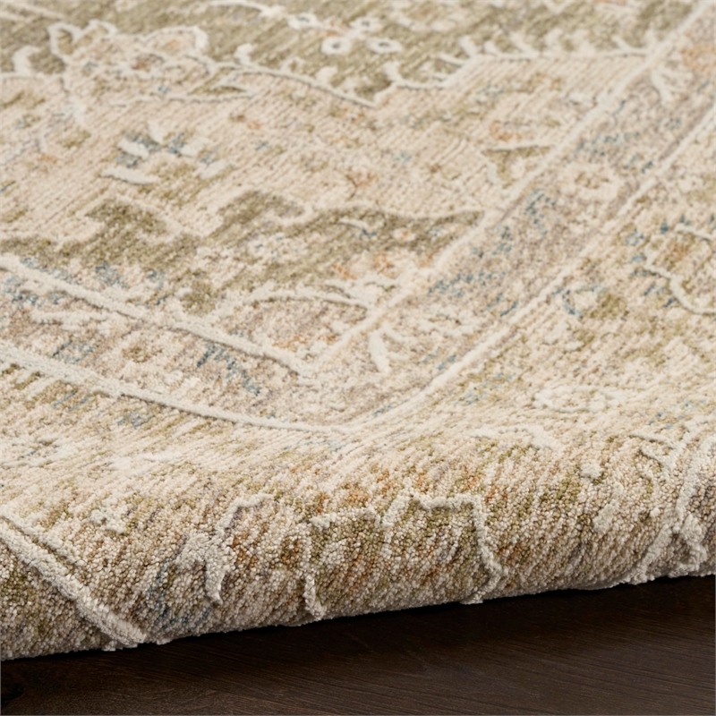 Nourison Home Harbor 5' x 8' Polyester Grey Area Rug
