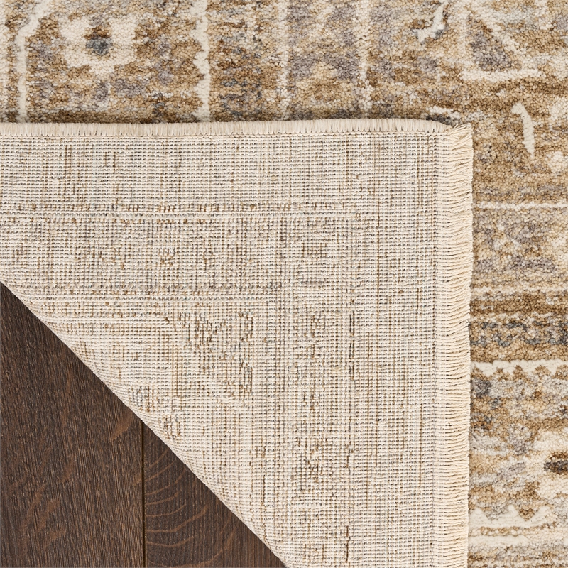 Nourison Home Harbor 5' x 8' Polyester Beige Area Rug