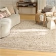 Nourison Home Harbor 5' x 8' Polyester Beige Area Rug