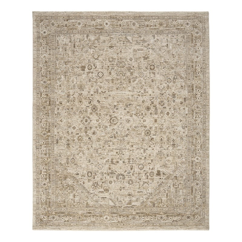 Nourison Home Harbor 5' x 8' Polyester Beige Area Rug