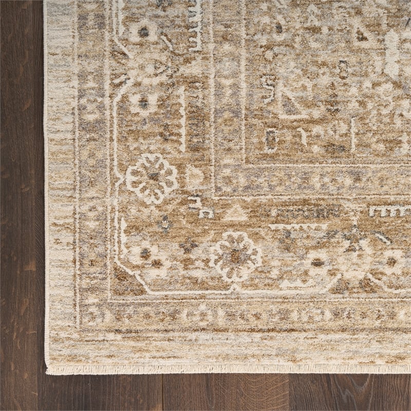 Nourison Home Harbor 8' x 10' Polyester Beige Area Rug