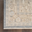 Nourison Home Harbor 5' x 8' Polyester Ivory Blue Area Rug