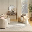 Nourison Home Harbor 8' x 10' Polyester Ivory Blue Area Rug