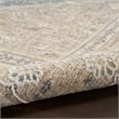 Nourison Home Harbor 8' x 10' Polyester Ivory Blue Area Rug