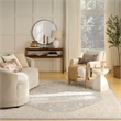 Nourison Home Harbor 10' x 13' Polyester Ivory Blue Area Rug