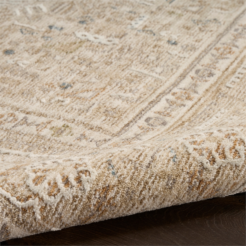 Nourison Home Harbor 5' x 8' Polyester Mocha Area Rug