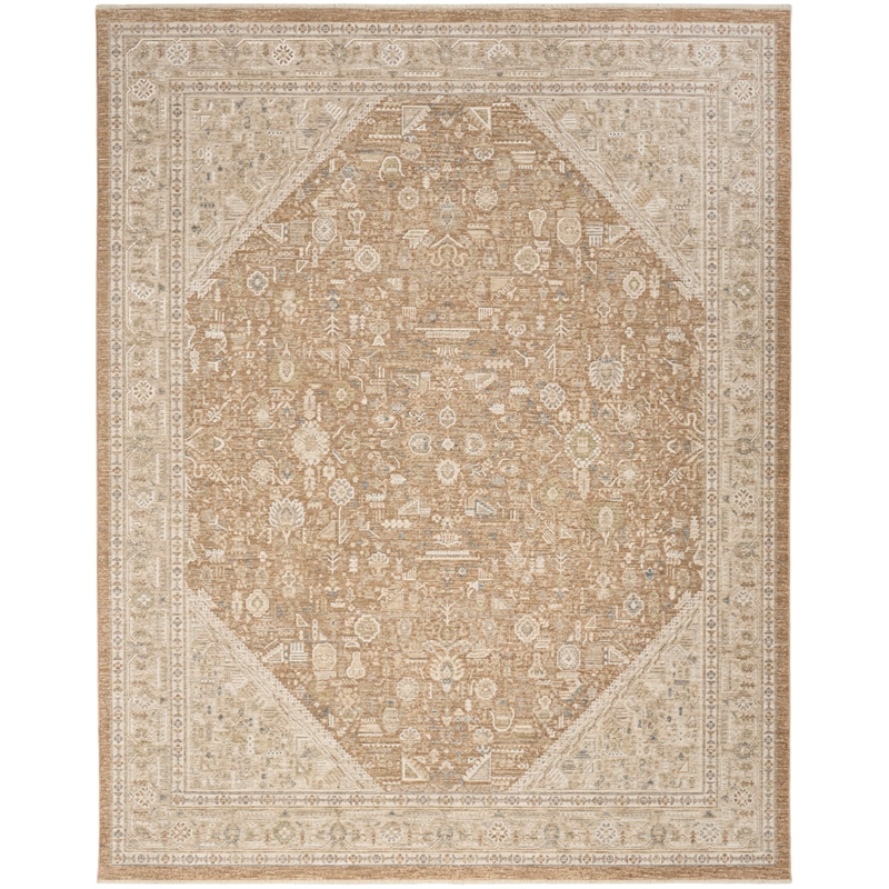 Nourison Home Harbor 8' x 10' Polyester Mocha Area Rug