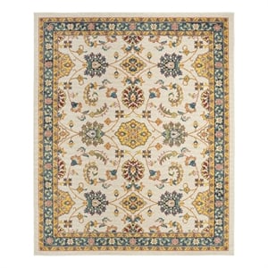 Nourison Home Nourison Essentials 6' x 9' Fabric Ivory Gold Area Rug