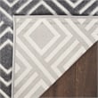 Nourison Home Casual 8' x 10' Fabric Grey Area Rug