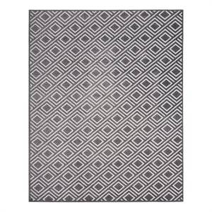 Nourison Home Casual 8' x 10' Fabric Grey Area Rug