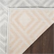 Nourison Home Casual 9' x 12' Fabric Light Grey Area Rug