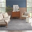 Nourison Home Casual 9' x 12' Fabric Grey Area Rug