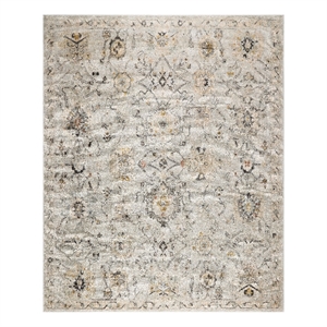 Nourison Home Oushak Home 7' x 10' Fabric Grey Area Rug