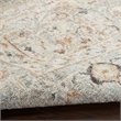Nourison Home Oushak Home 7' x 10' Fabric Light Grey Area Rug