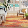 Nourison Home Nourison Essentials 7' x 10' Fabric Flame Area Rug