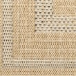 Nourison Home Tulum 2' x 3' Fabric Taupe Grey Area Rug