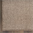 Nourison Home Tulum 5' x 7' Fabric Brown Area Rug