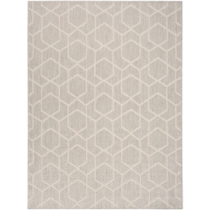 Nourison Home Horizon 6' x 9' Fabric Grey Area Rug
