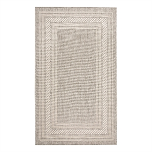 Nourison Home Horizon 3' x 5' Fabric Grey Area Rug
