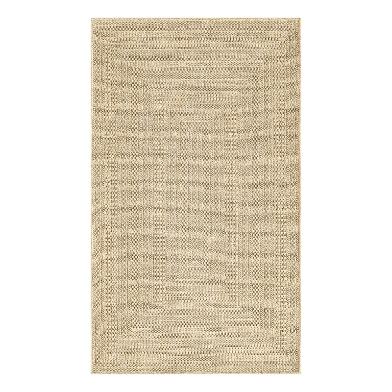 Nourison Home Tulum 2' x 3' FabricTaupe Ivory Area Rug