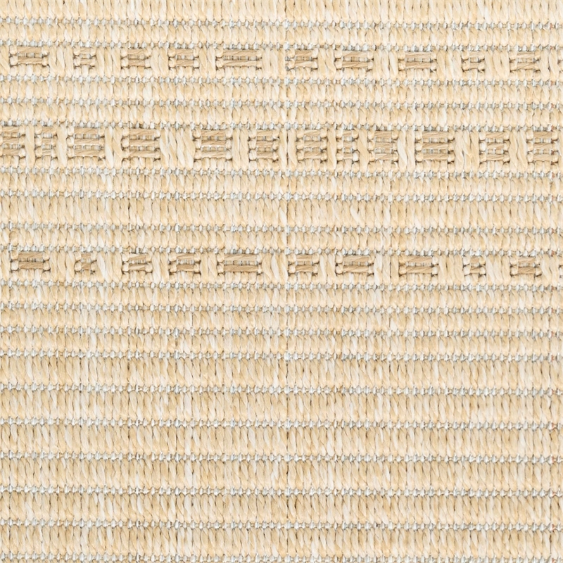 Nourison Home Tulum 4' x 6' Fabric Cream Area Rug