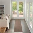 Nourison Home Tulum 4' x 6' Fabric Brown Area Rug