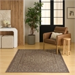 Nourison Home Tulum 4' x 6' Fabric Brown Area Rug
