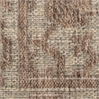 Nourison Home Tulum 4' x 6' Fabric Brown Area Rug
