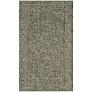 Nourison Home Tulum 3' x 5' Fabric Olive Area Rug