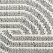 Nourison Home Textured Home 8' x 10' Polyester Charcoal Ivory Area Rug