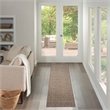 Nourison Home Tulum 6' Runner Fabric Brown Area Rug
