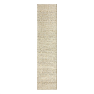 Nourison Home Tulum 6' Runner Fabric Cream Area Rug
