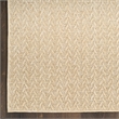 Nourison Home Tulum 6' Runner Fabric Cream Area Rug