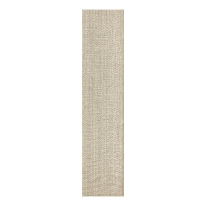 Nourison Home Tulum 8' Runner Fabric Cream Area Rug