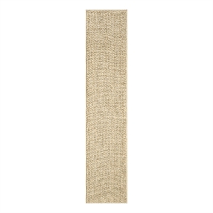 Nourison Home Tulum 8' Runner Fabric Taupe Area Rug