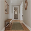 Nourison Home Tulum 8' Runner Fabric Olive Area Rug
