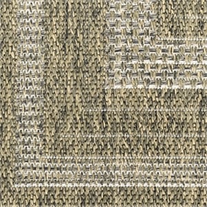 Nourison Home Tulum 4' x 6' Fabric Olive Area Rug