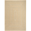 Nourison Home Tulum 4' x 6' Fabric Taupe Grey Area Rug