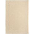 Nourison Home Tulum 4' x 6' Fabric Cream Area Rug