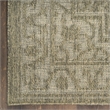 Nourison Home Tulum 8' Runner Fabric Olive Area Rug