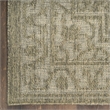 Nourison Home Tulum 4' x 6' Fabric Olive Area Rug