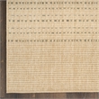 Nourison Home Tulum 5' x 7' Fabric Taupe Area Rug